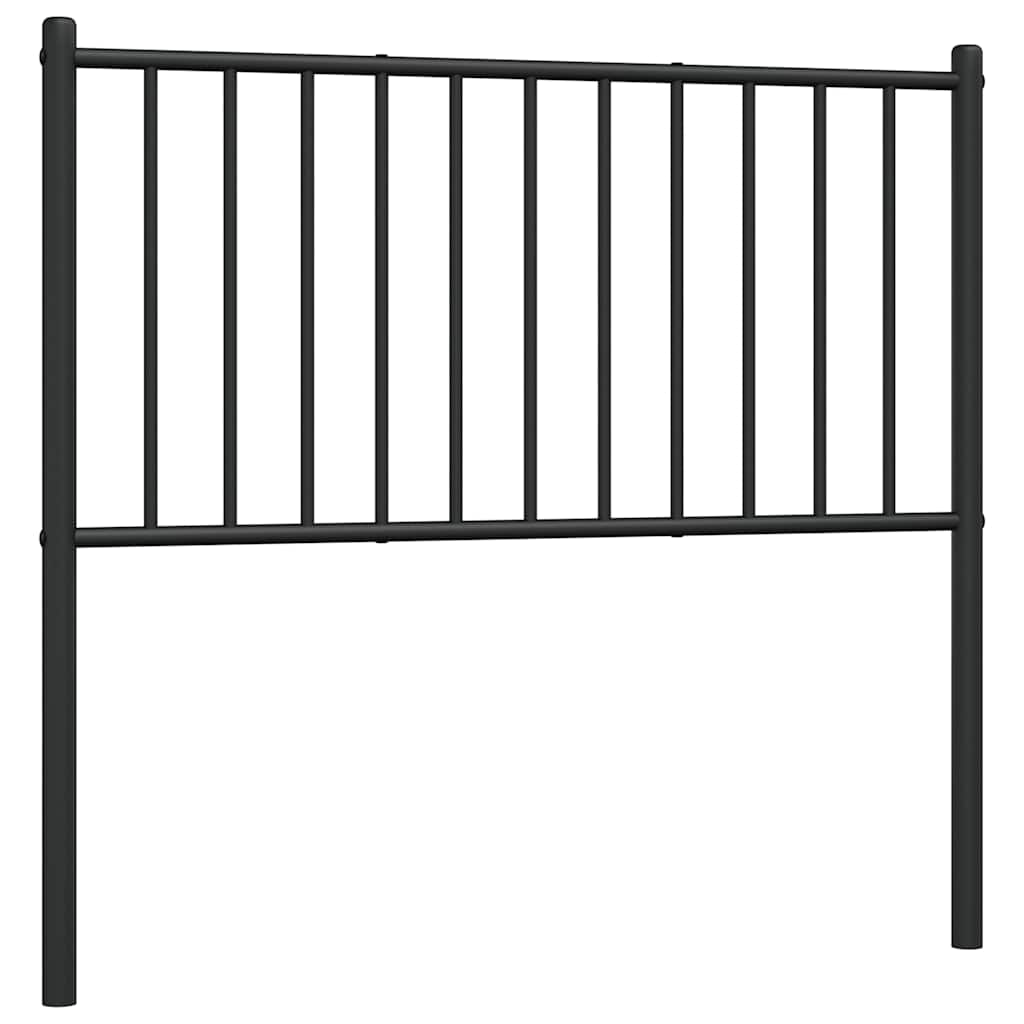 Ersatz-Kopfteil Metall Schwarz 75 cm