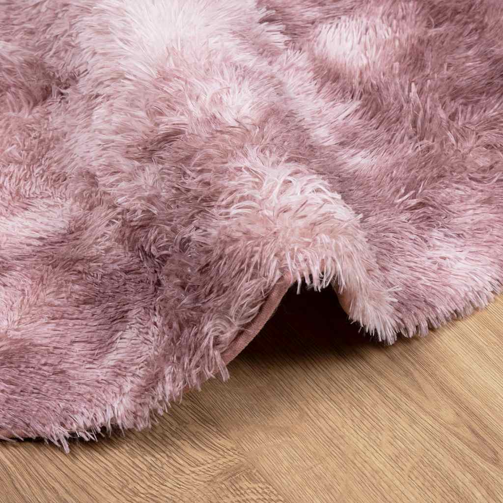 Teppich Shaggy Hochflor NAVARRA Beige 60x100 cm Polyester