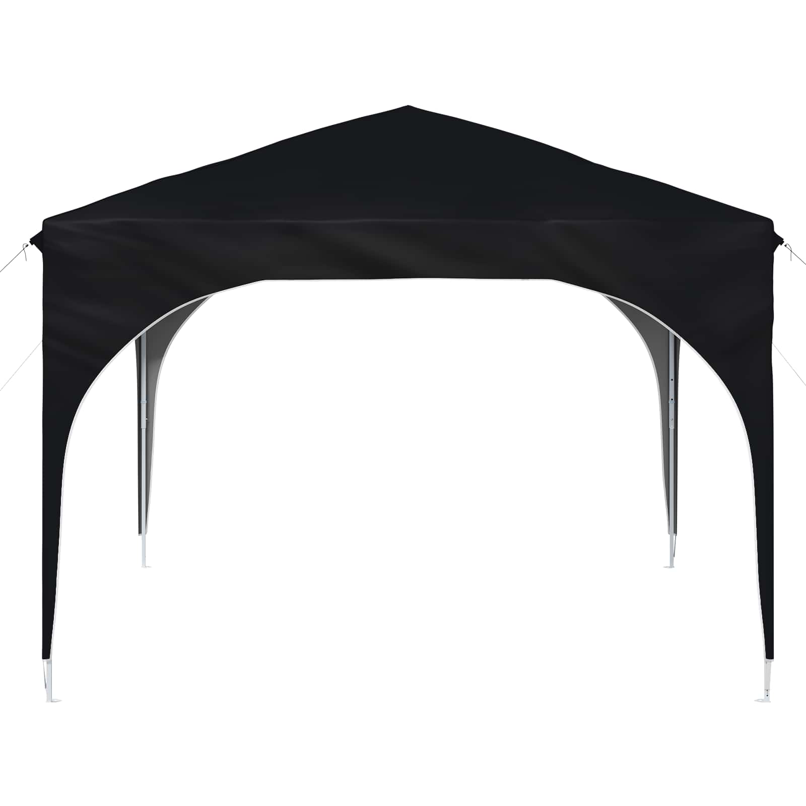 Pop-up Partyzelt 290 x 290 x 245 cm Creme