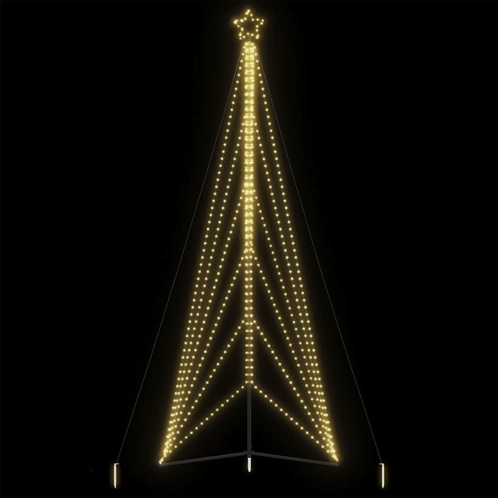 LED Weihnachtsbaum 363 LEDs Warmweiß 182 cm