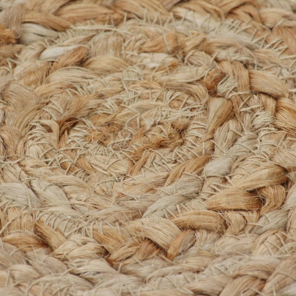 Bereichsteppiche Natur Ø 120 cm Jute