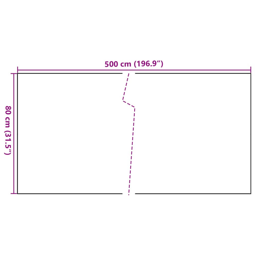 Balkon-Sichtschutz Anthrazit 300x90 cm Poly Rattan