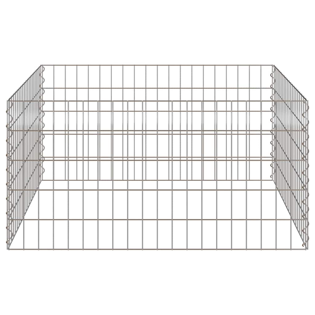 Quadratischer Komposter 50 x 50 x 50 cm Eisen