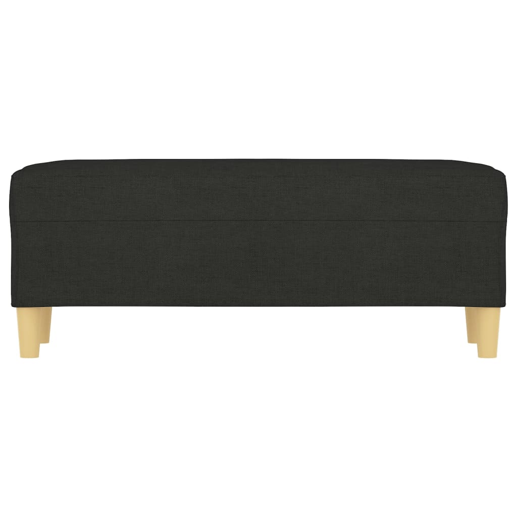 Sitzbank Hellgrau 70x35x41 cm Stoff