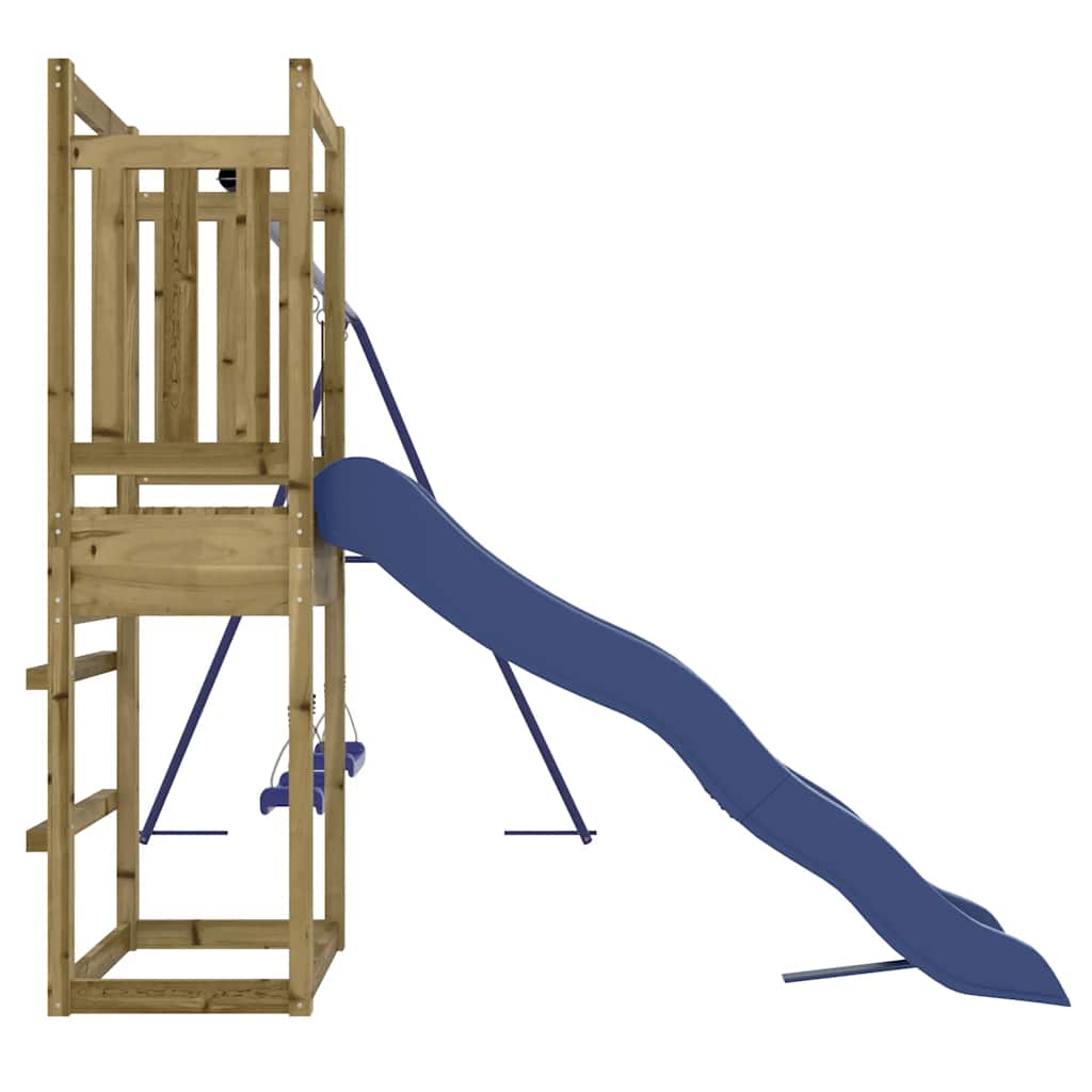 Spielturm Massivholz Kiefer