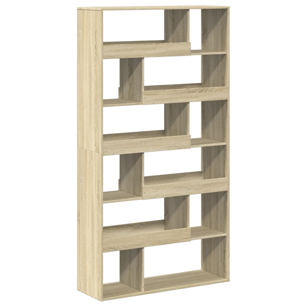 Bücherregal Räuchereiche 100x33x156,5 cm Holzwerkstoff