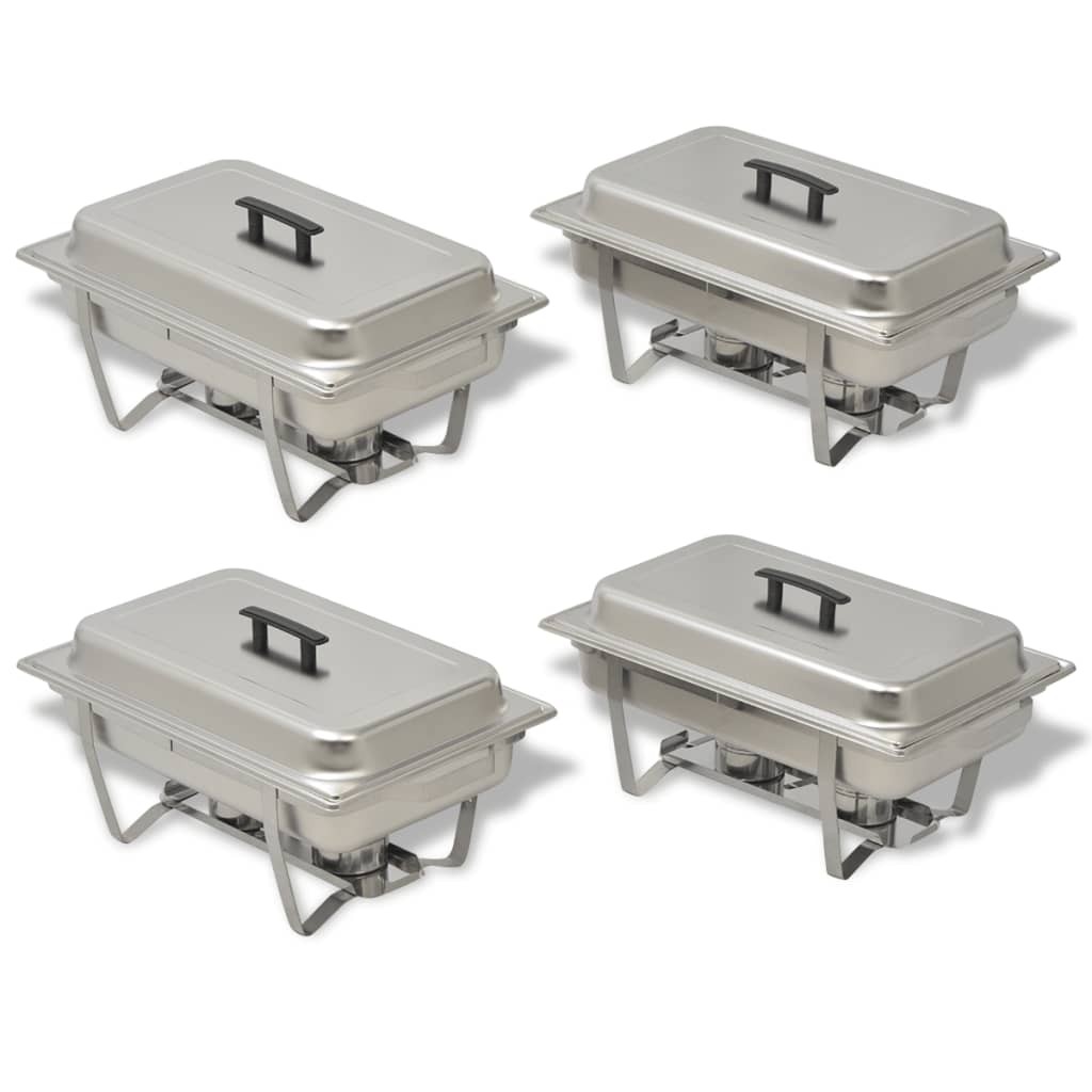 Chafing Dish Set 3-tlg. Edelstahl