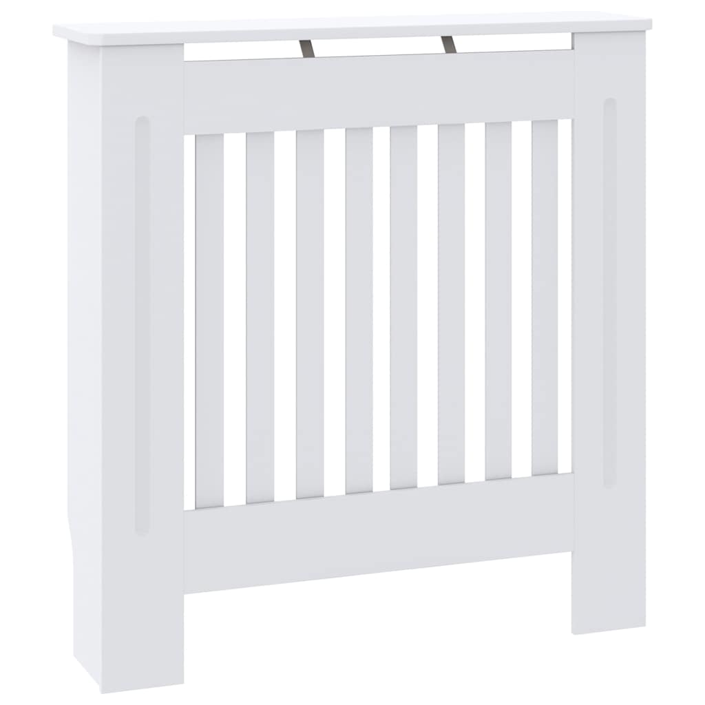 Holzwerkstoff Heizkörper-Abdeckung Heizkörperverkleidung 112 cm, weiß