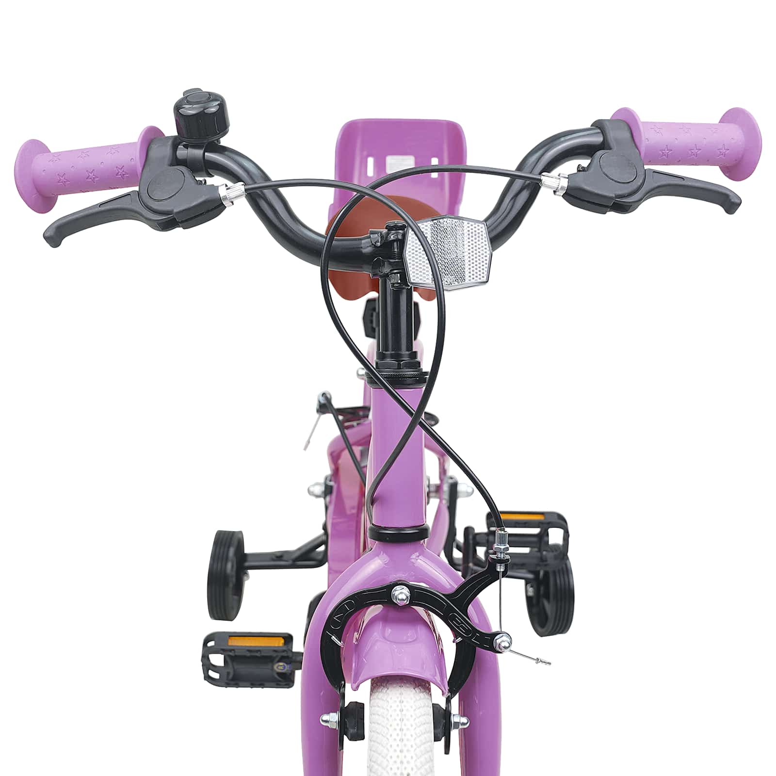 Kinderfahrrad 12 Zoll für 2-4 Jahre alt Hellrosa