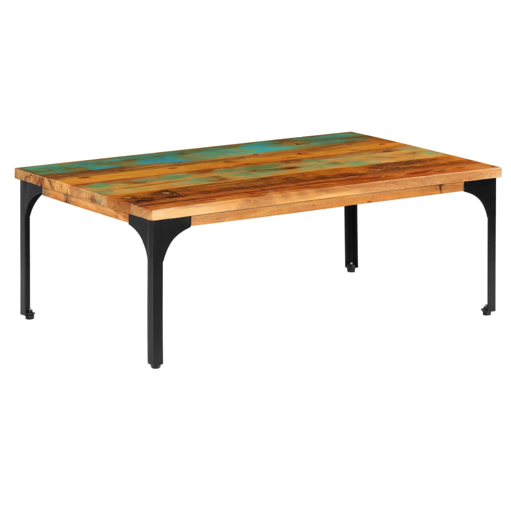 Couchtisch 100x55x35 cm Massivholz Mango