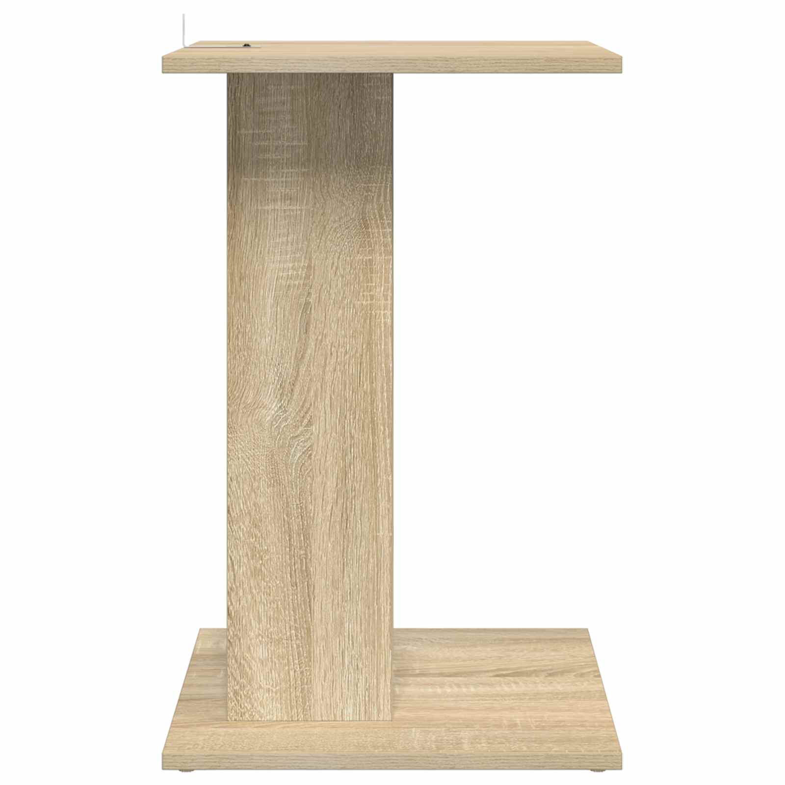 Beistelltisch Weiß 45 x 40 x 62,5 cm Holzwerkstoff