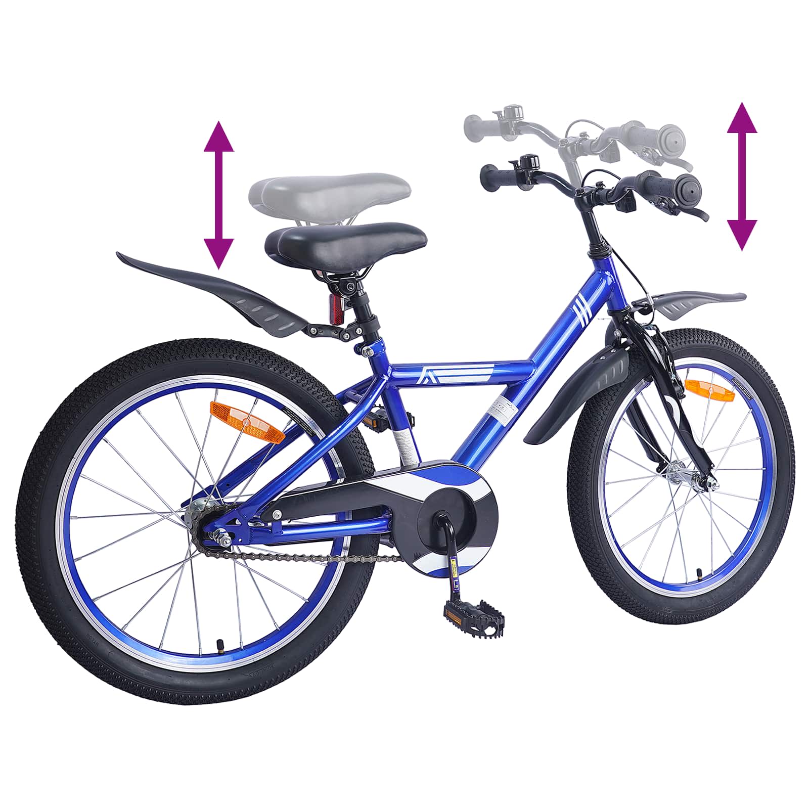 Kinderfahrrad 12 Zoll für 2-4 Jahre alt Gelb