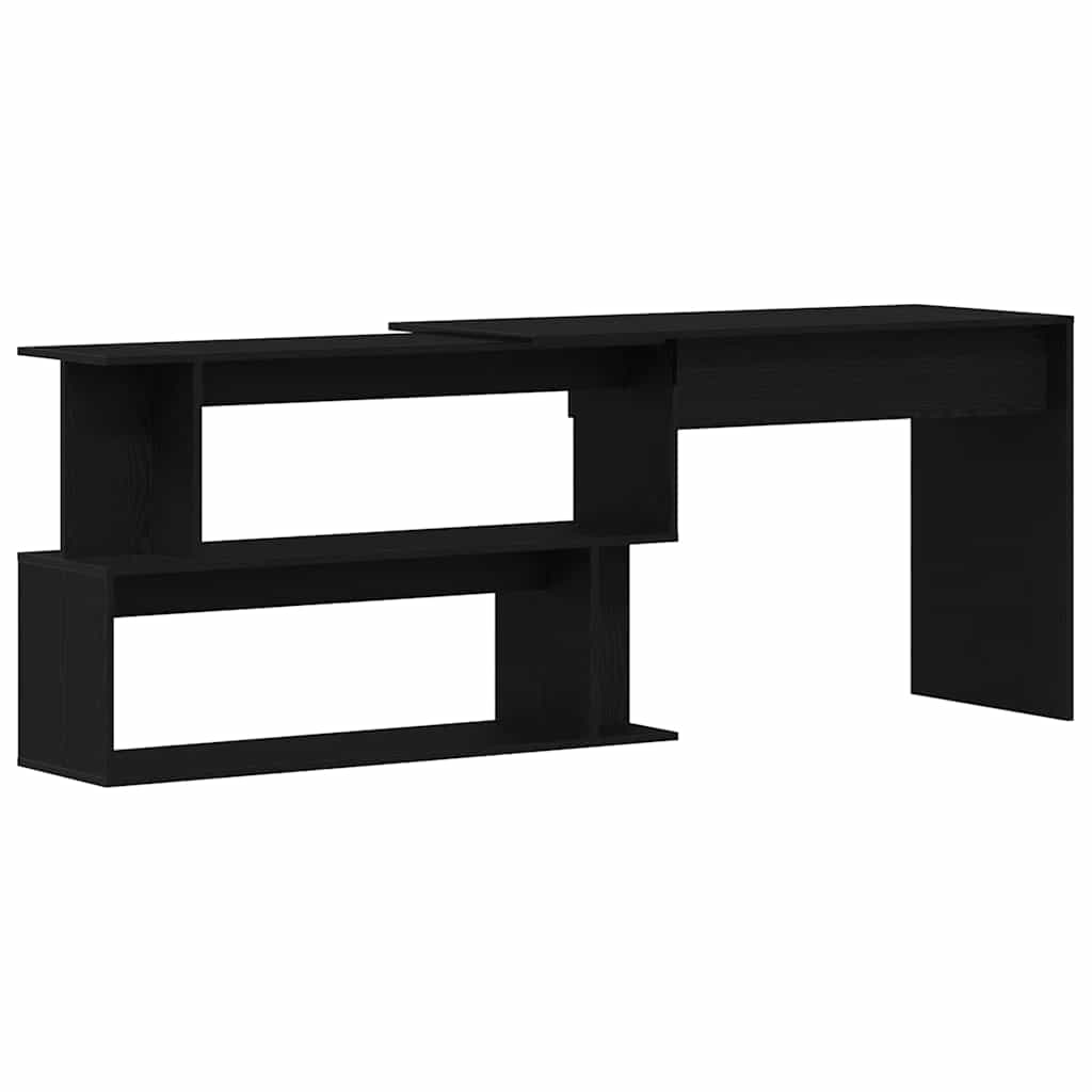 Eckschreibtisch Weiß 200x50x76 cm Holzwerkstoff