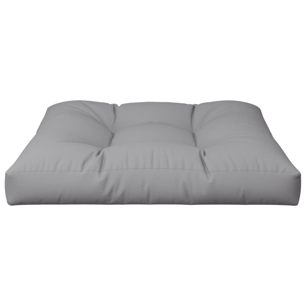 Palettenkissen Anthrazit 50x50x12 cm Stoff