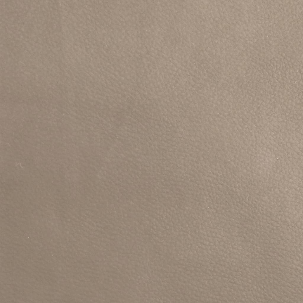 Sitzbank Grau 107x80x81 cm Kunstleder