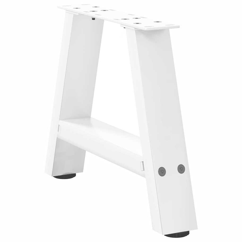 Couchtischbeine A-Form 2 Stk. 30x(30-31) cm Stahl