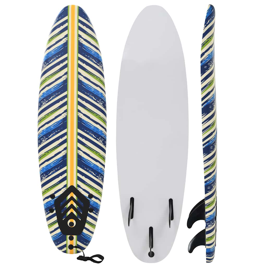 Surfbrett 170 cm Streifen
