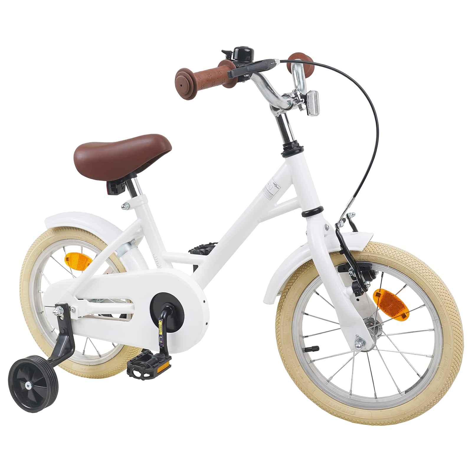 Kinderfahrrad 12 Zoll für 2-4 Jahre alt Hellrosa
