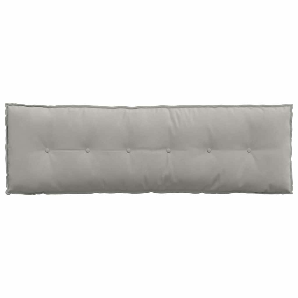 Rückenkissen Taupe 50 x 45 cm Mikrofaserstoff
