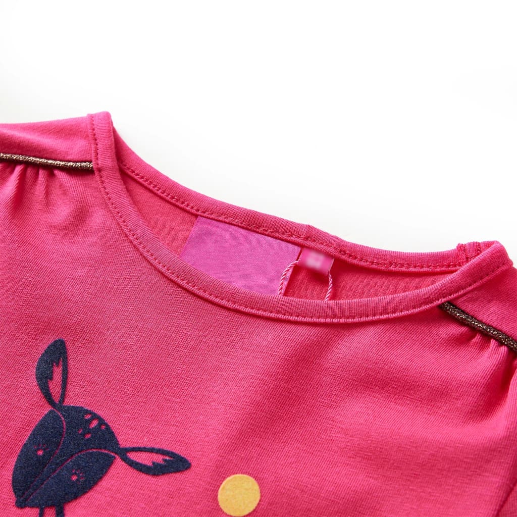 Kinder-Langarmshirt Cognac 128