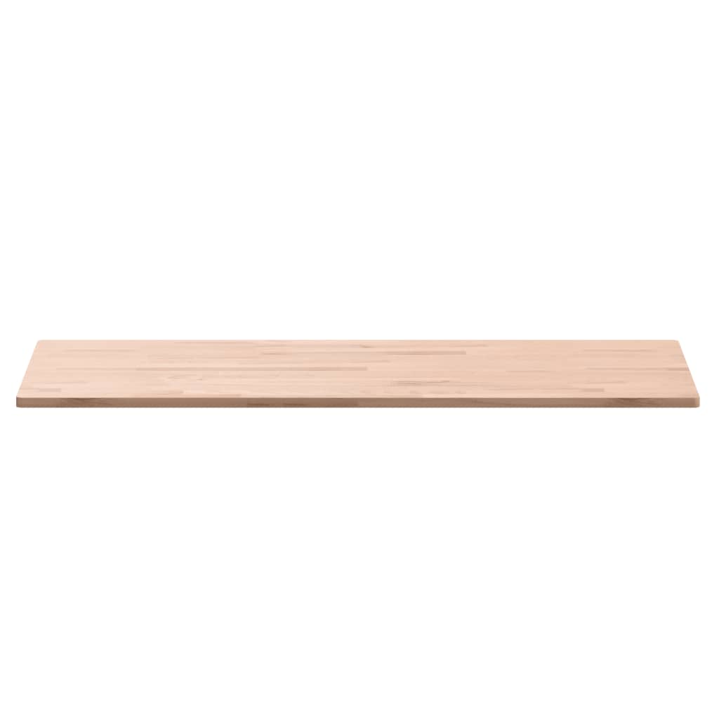 Tischplatte 80x40x1,5 cm Rechteckig Massivholz Buche
