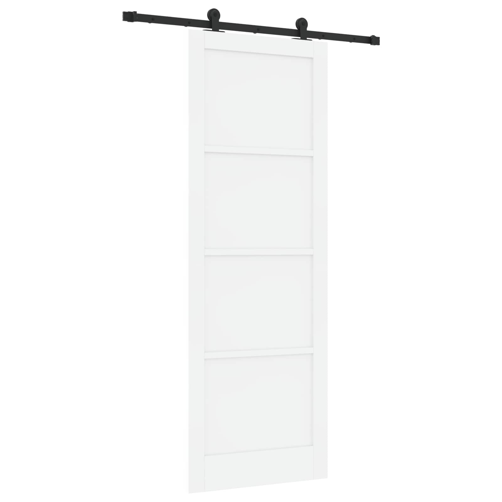 Schiebetür ORKDAL Natur 61 x 198,5 cm Massives Kiefernholz