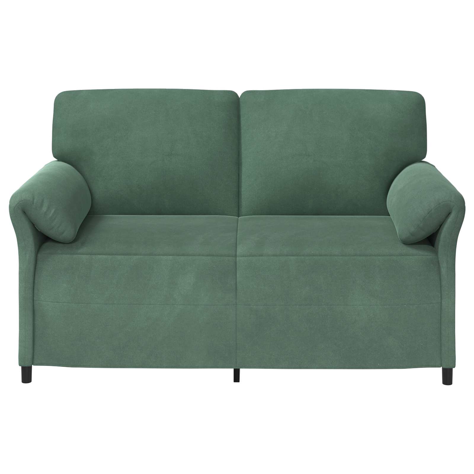 1-Sitzer Sofa Hellgrau 88 x 83 x 95 cm Samt