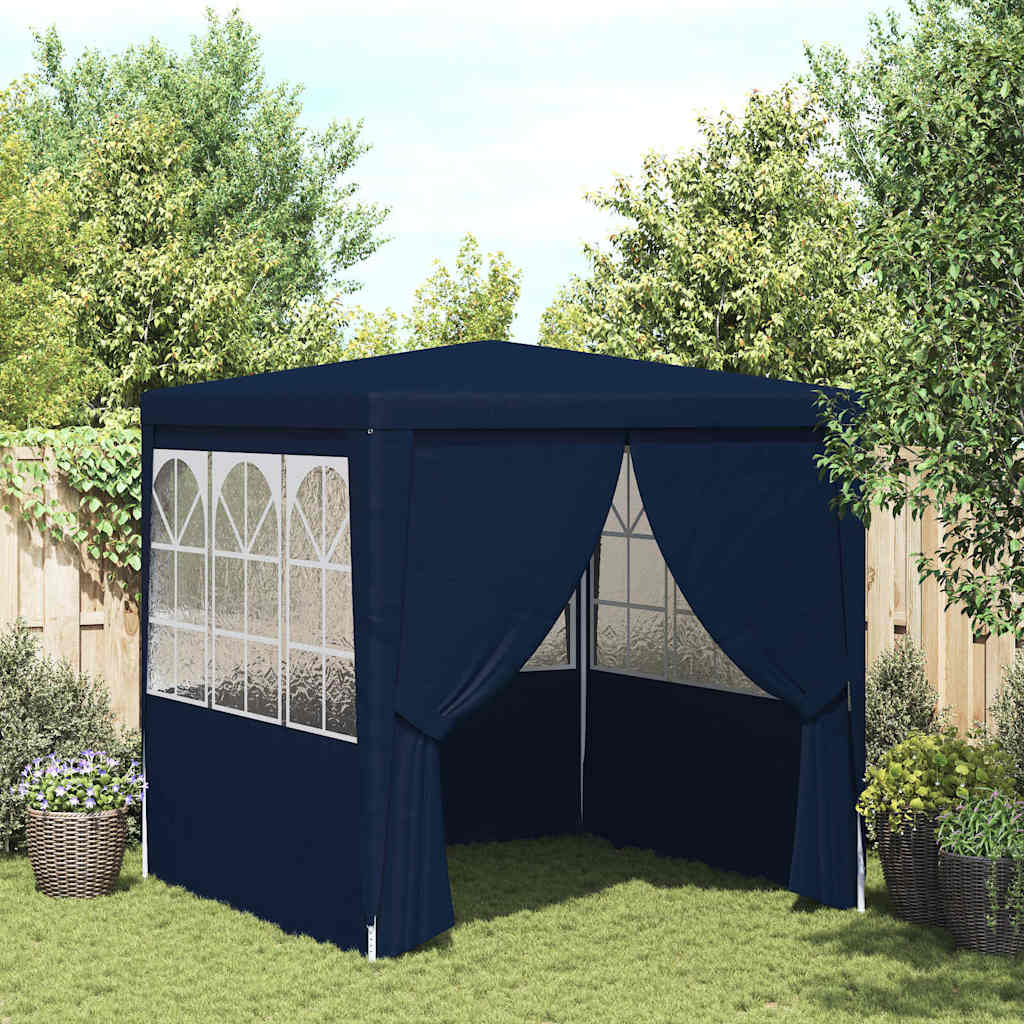Party-Zelt Rot 200 x 200 x 240 cm PE und Stahl