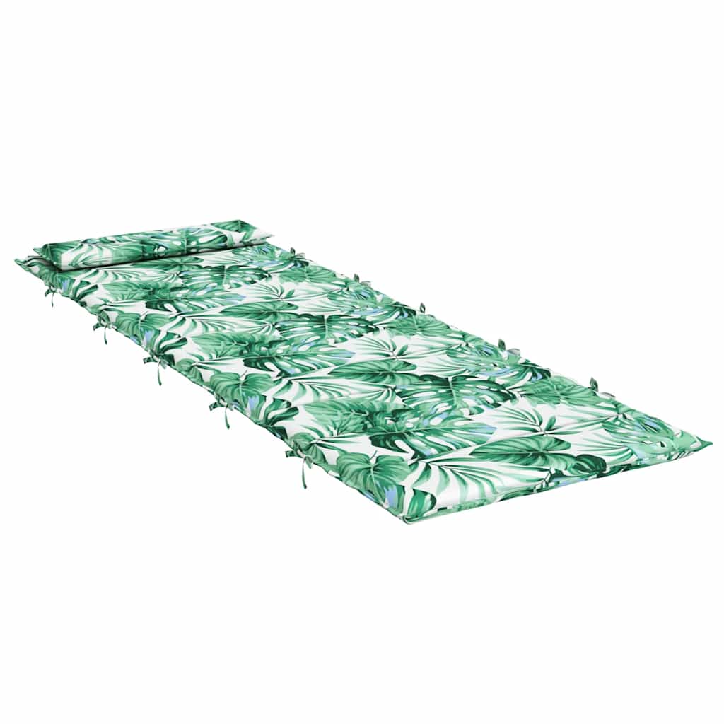 Sonnenliegen-Auflage Grau 180x60x4 cm Oxford-Gewebe