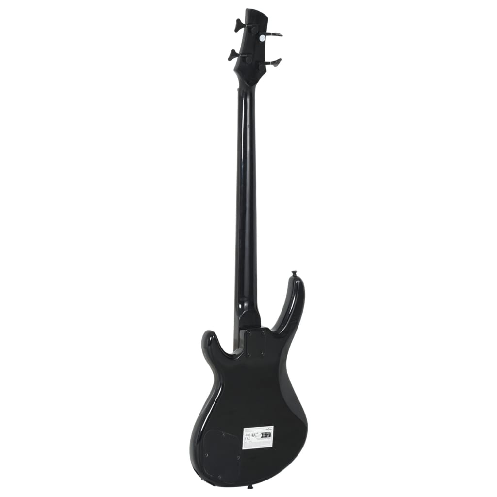 E-Bass für Anfänger mit Tasche Blau und Schwarz 4/4 46"