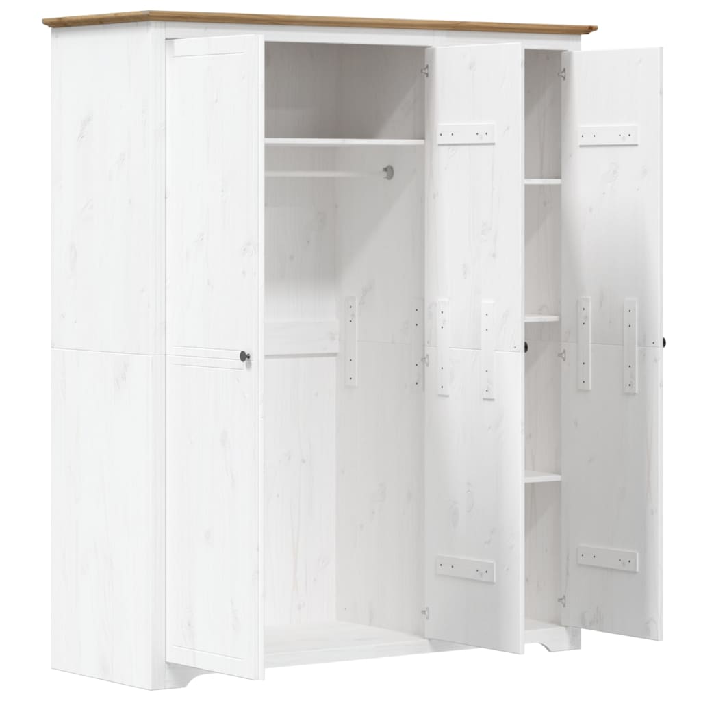 Kleiderschrank BODO Honigbraun 53,5 x 99 x 173 cm Holzwerkstoff