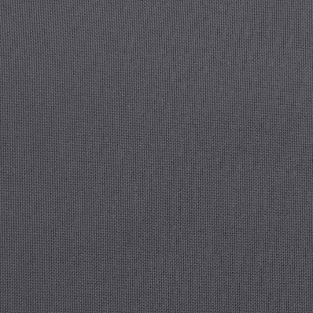 Gartenbank-Auflage Anthrazit 100x(50+50)x7 cm Oxford-Gewebe
