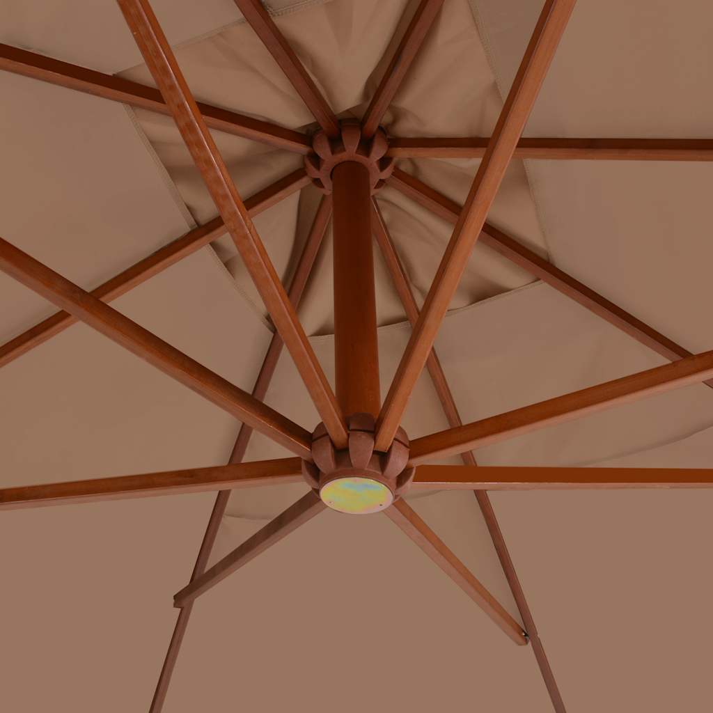 Ampelschirm Melia 300x400 cm Grün