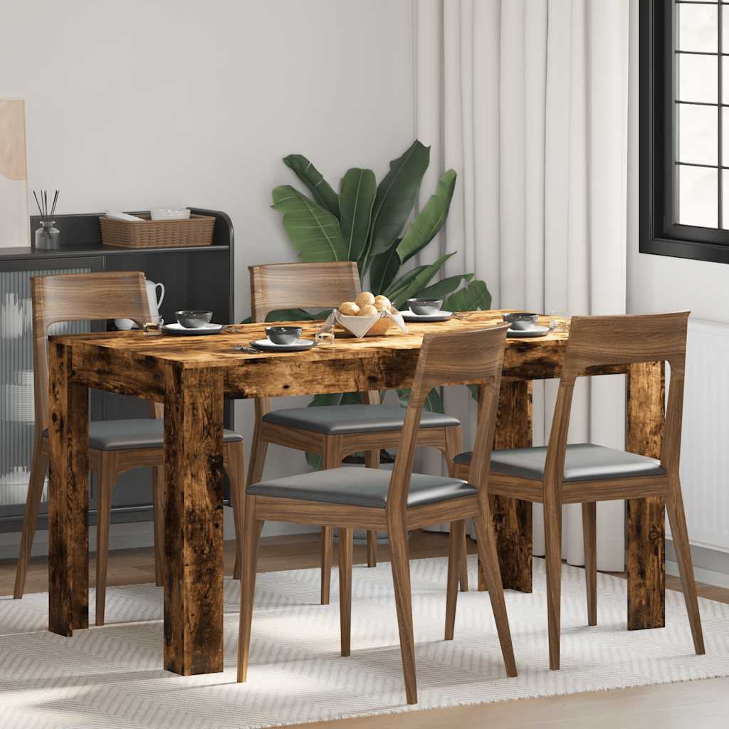 Esstisch Weiß 140x74,5x76 cm Holzwerkstoff