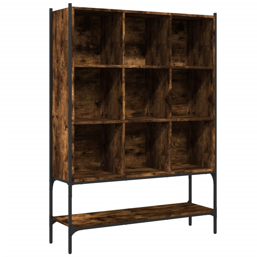 Bücherregal Schwarz 102x30x141,5 cm Holzwerkstoff