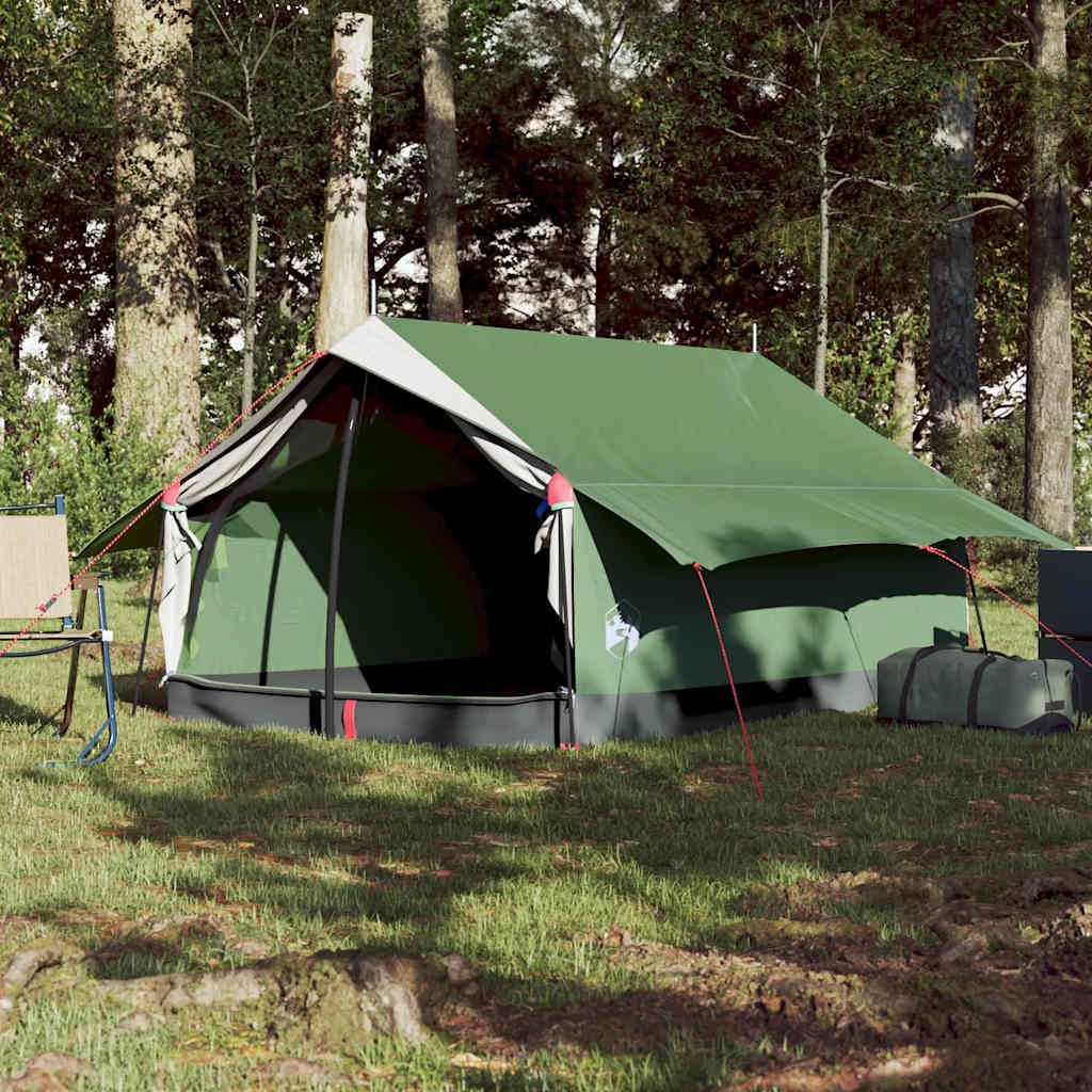 Campingzelt 2 Personen Olivgrün Wasserdicht