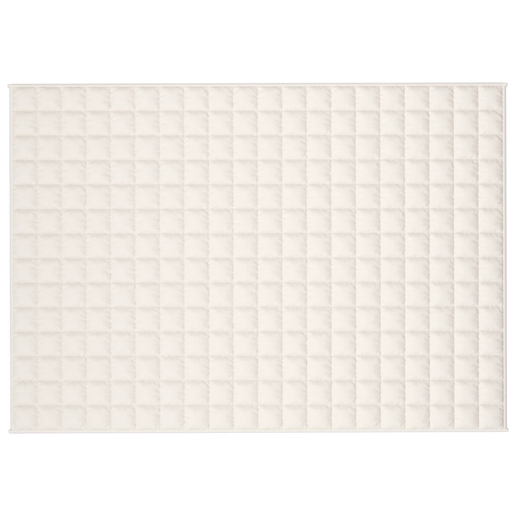 Gewichtsdecke Grau 122x183 cm 5 kg Stoff