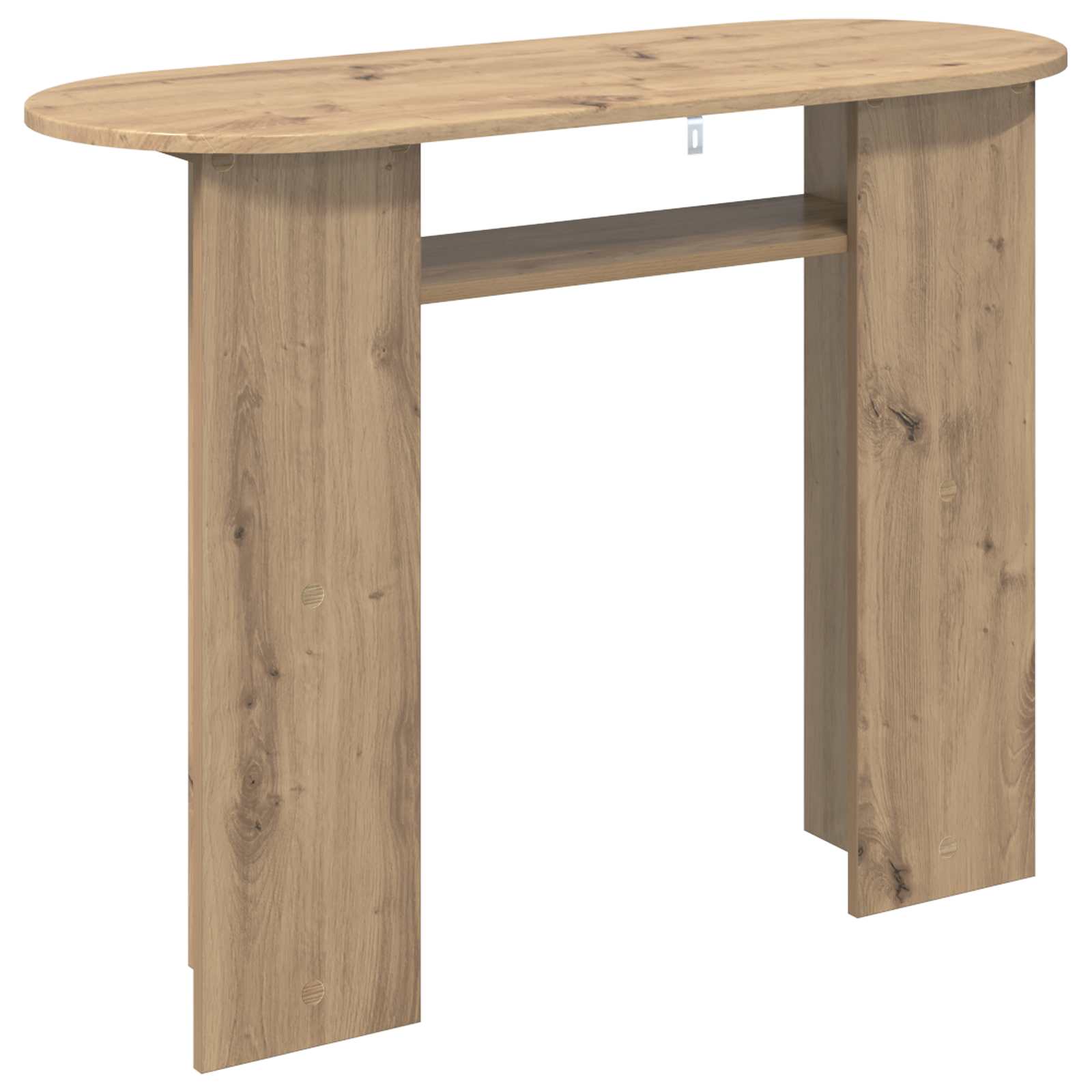 Konsolentisch Weiß 100 x 39,5 x 75 cm Holzwerkstoff
