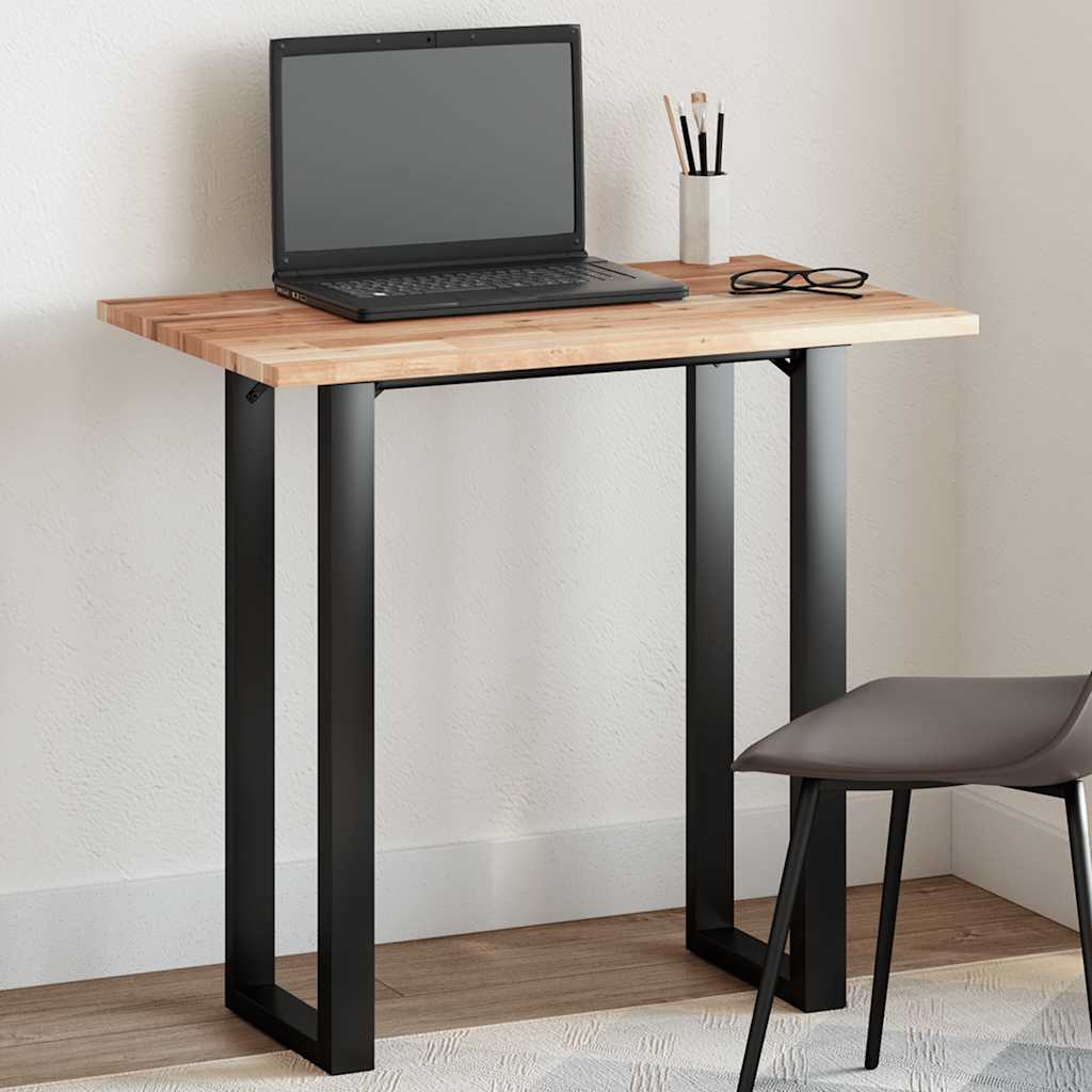 Tischplatte Rechteckig 60x50x2 cm Massivholz Akazie