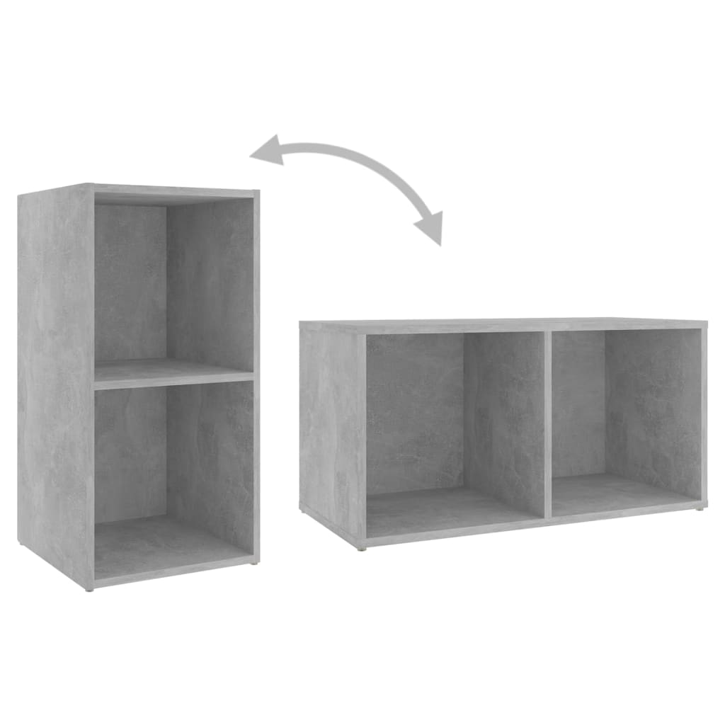 3-tlg. TV-Schrank-Set Weiß Holzwerkstoff