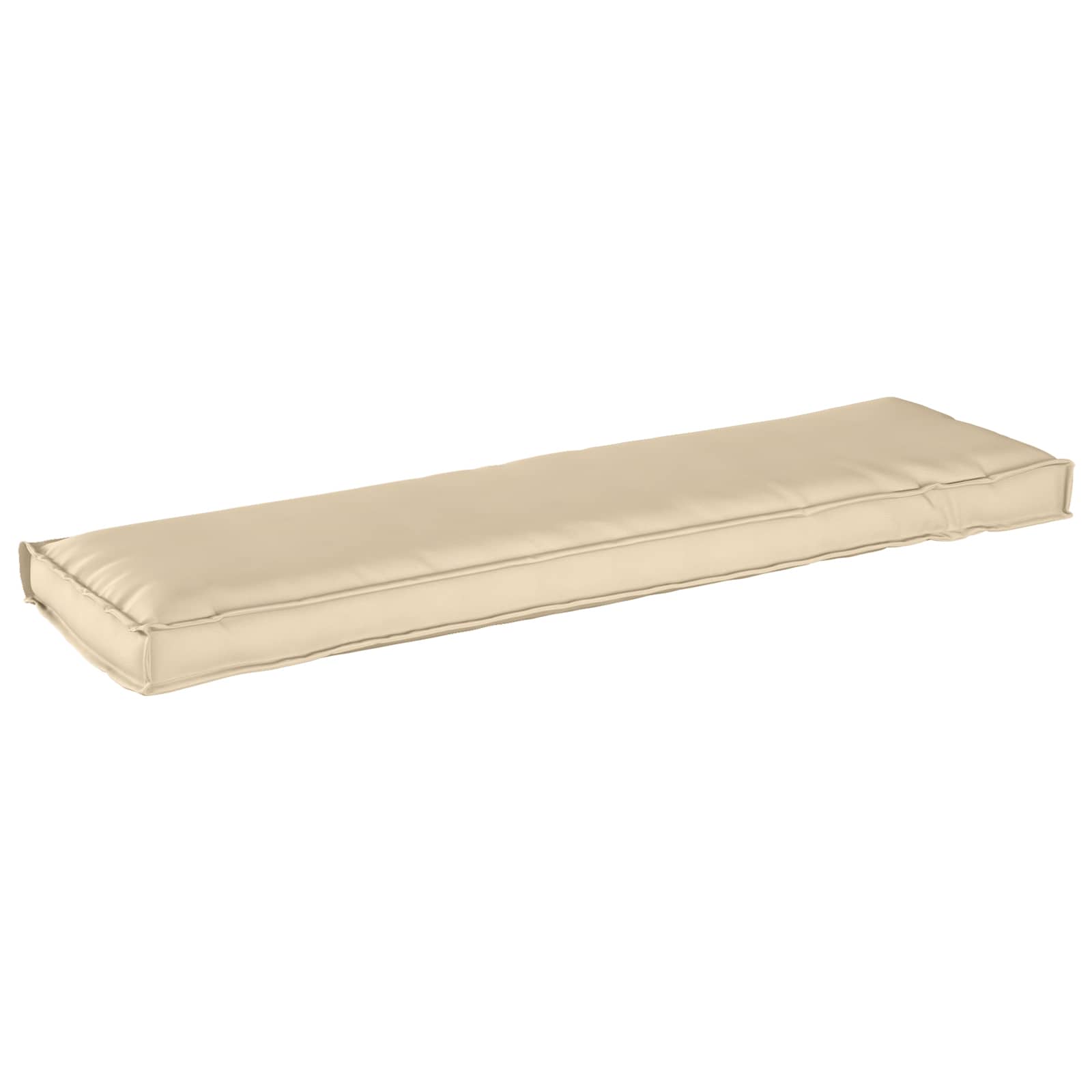 Kissen Anthrazit 140 x 40 x 8 cm Oxford-Stoff