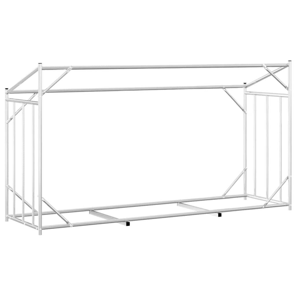 Brennholzregal mit Regenschutz 100,5x40,5x110,5 cm