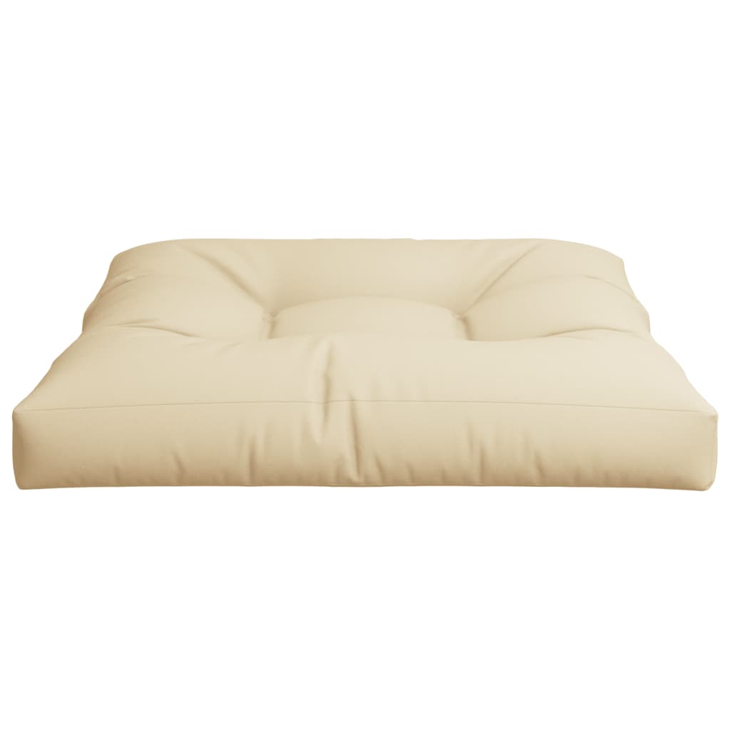 Palettenkissen Anthrazit 50x50x12 cm Stoff