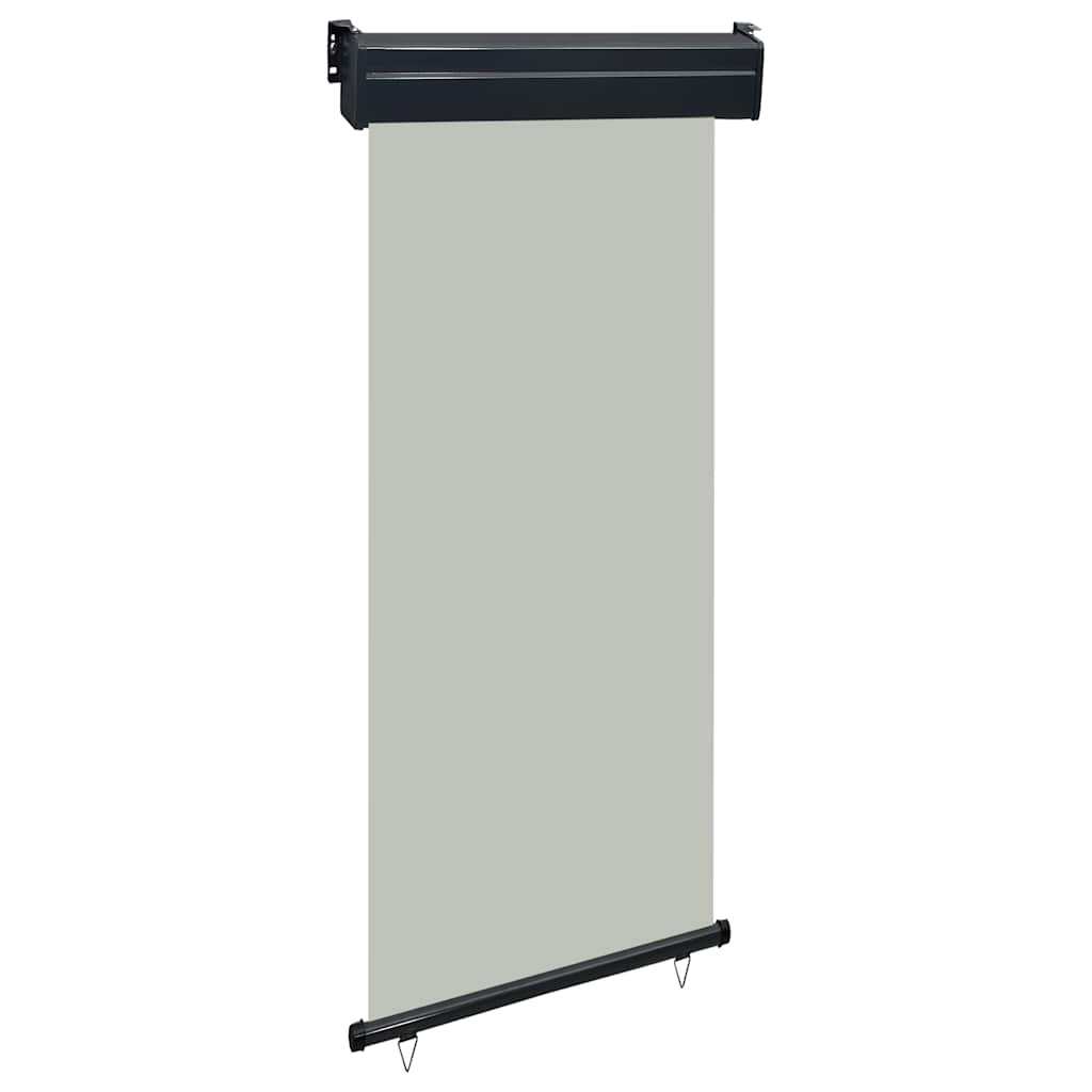 Balkon Seitenmarkise 60 x 250 cm 100% Polyester Eisen Stahl