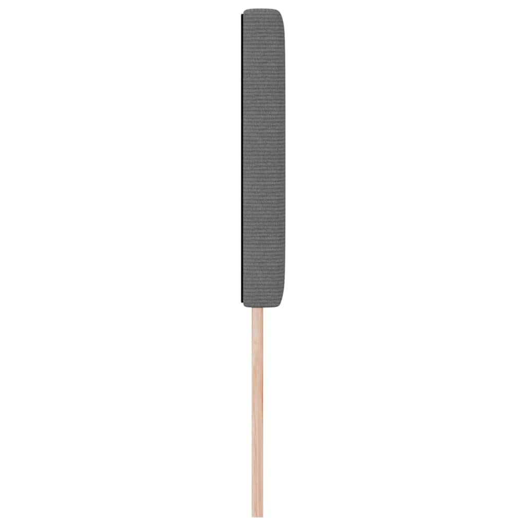 Kopfteil Hellgrau 80 cm Cordstoff