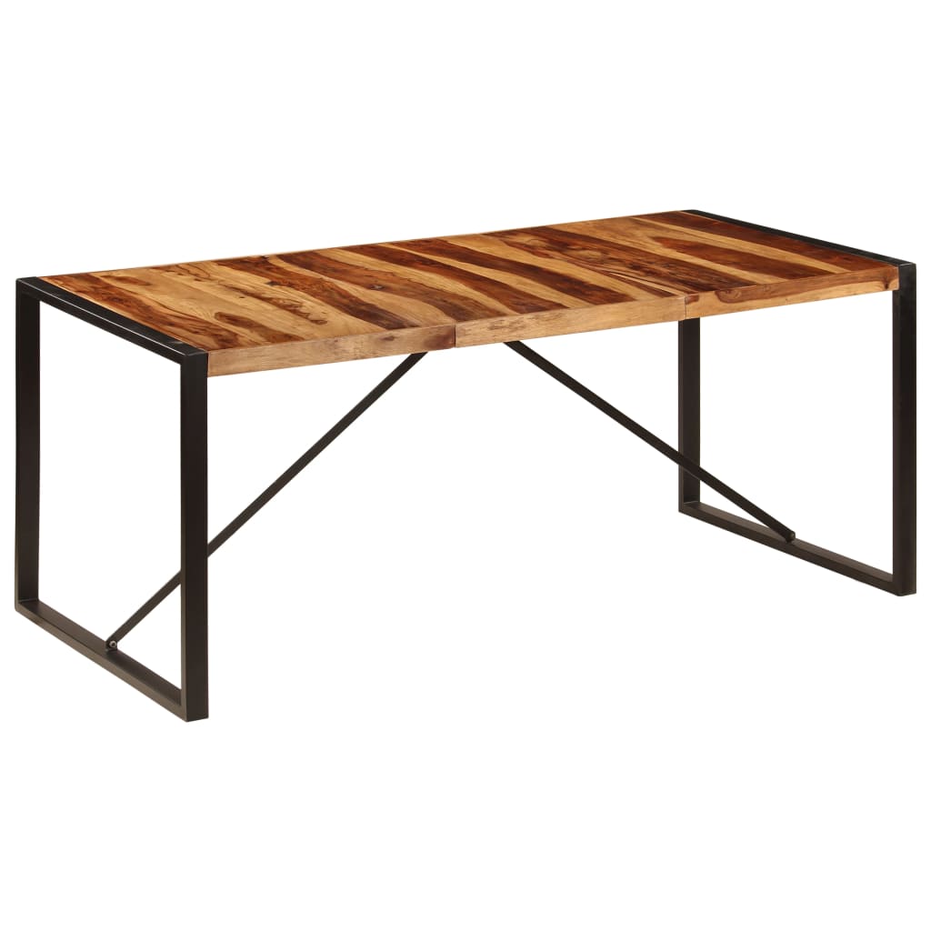 Esstisch 220x100x75 cm Massivholz Akazie