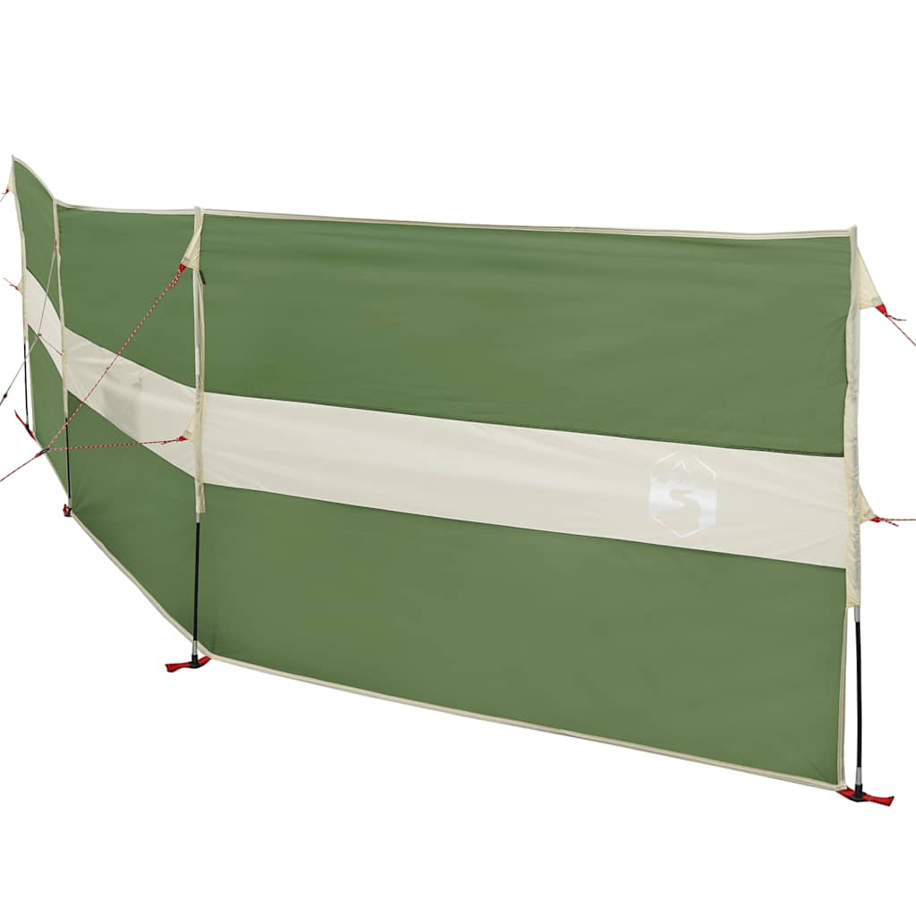 Camping-Windschutz Grün 344x120 cm Wasserdicht