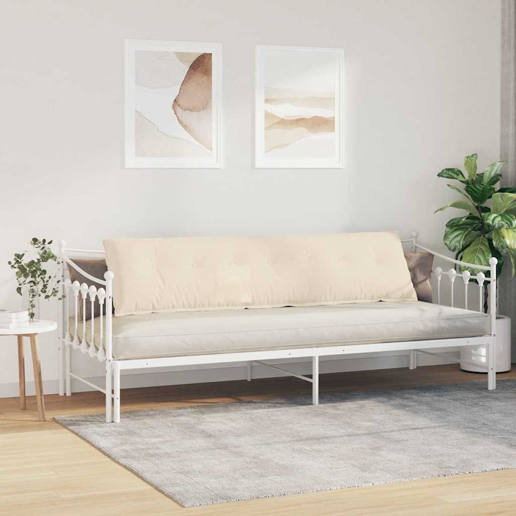 Rückenkissen Taupe 50 x 45 cm Mikrofaserstoff