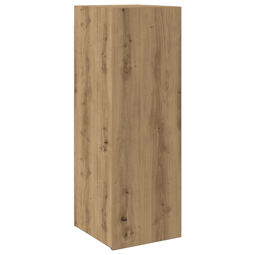 4-tlg. TV-Schrank-Set Weiß Holzwerkstoff