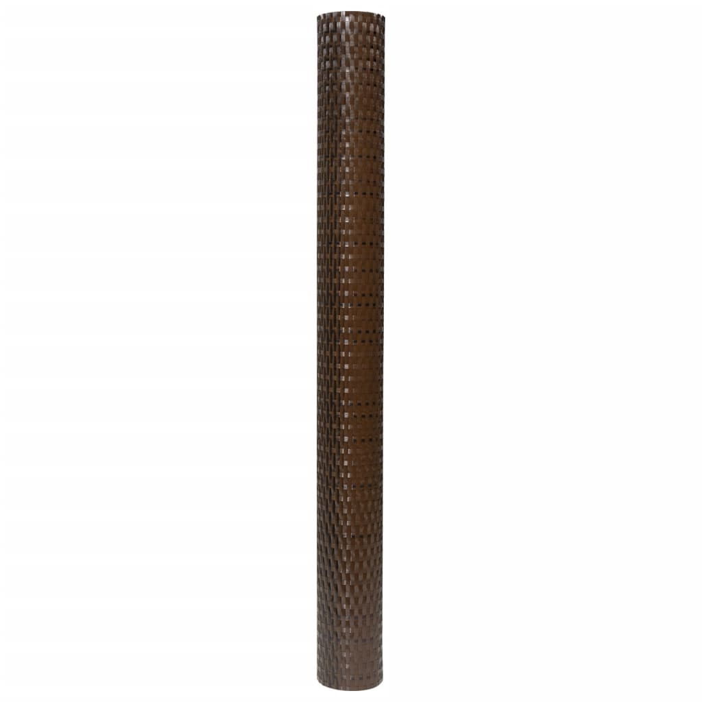 Balkon-Sichtschutz Anthrazit 300x90 cm Poly Rattan